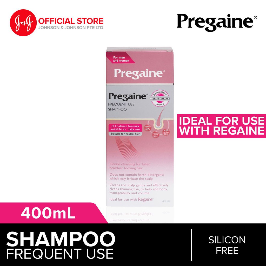 Pregaine Frequent Use Shampoo 400ml Shopee Singapore