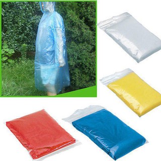 Raincoat Disposable Plastic Rain CoatJas Hujan Plastik  1x 