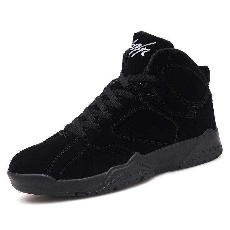 black and white high top basketball shoes