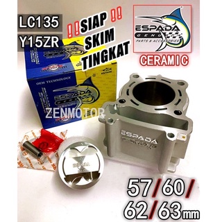 Espada Block Version 2 Lc135 Y15zr 57mm 60mm 62mm 63mm 65mm 68mm Ceramic Shopee Singapore