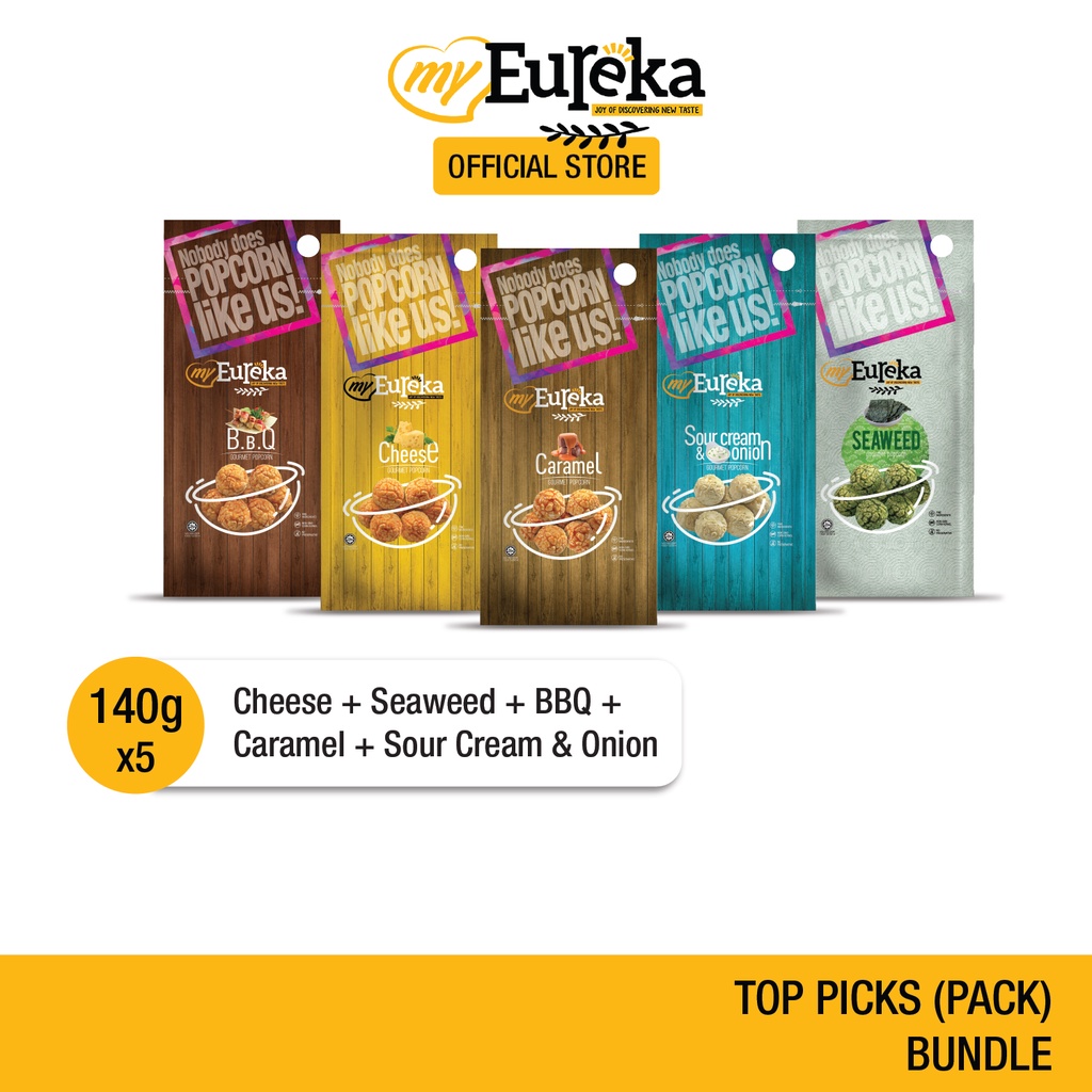 Eureka Top Picks (Pack) Bundle [5 x 140g] Shopee Singapore