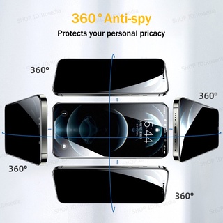 360°Privacy Protects Anti Spy High Quality Screen Glass for iPhone13 11 12Pro XsMax XR 14ProMax Full Coverage Tempered Glass