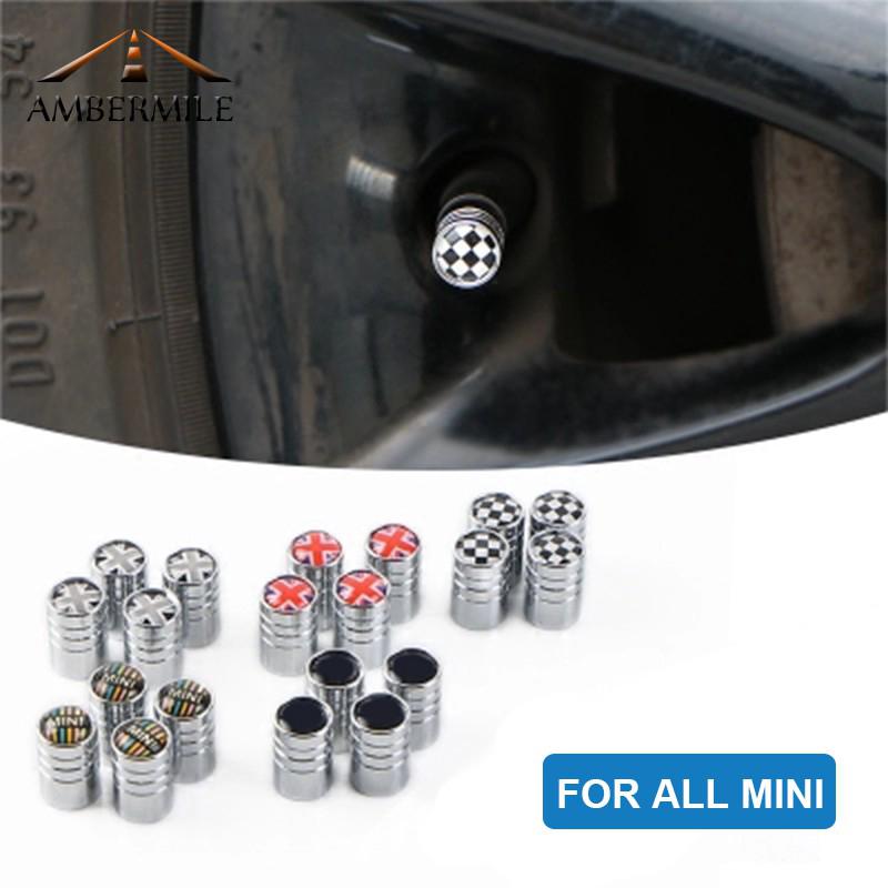 Car Wheel Tire Valve Caps for Mini Cooper R55 R56 R60 R61 F54 F55 F56 F60 R57