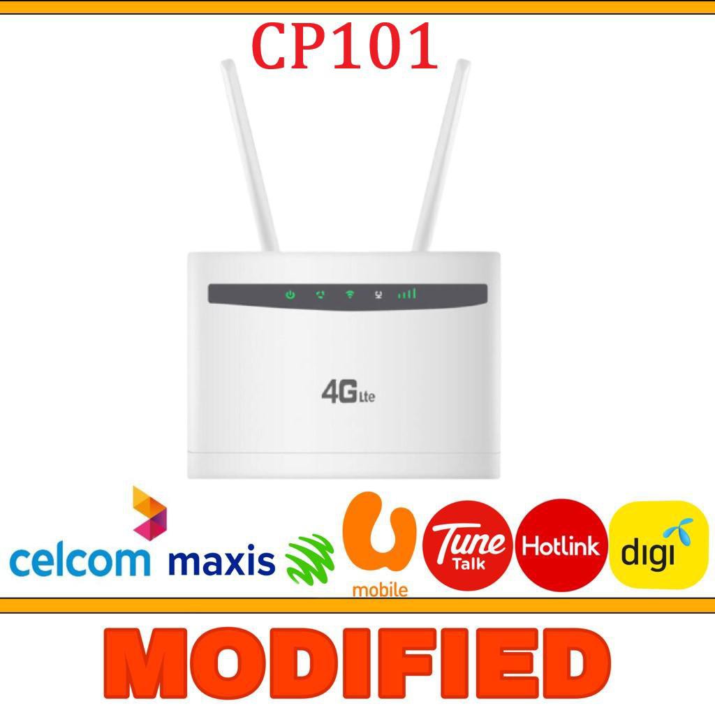 Freeshipping 4g Lte Cpe Cp101 Router Modem Unlocked Unlimited Hotspot Wifi Tethering Broadband Antenna Shopee Singapore