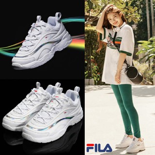 fila ray prism white