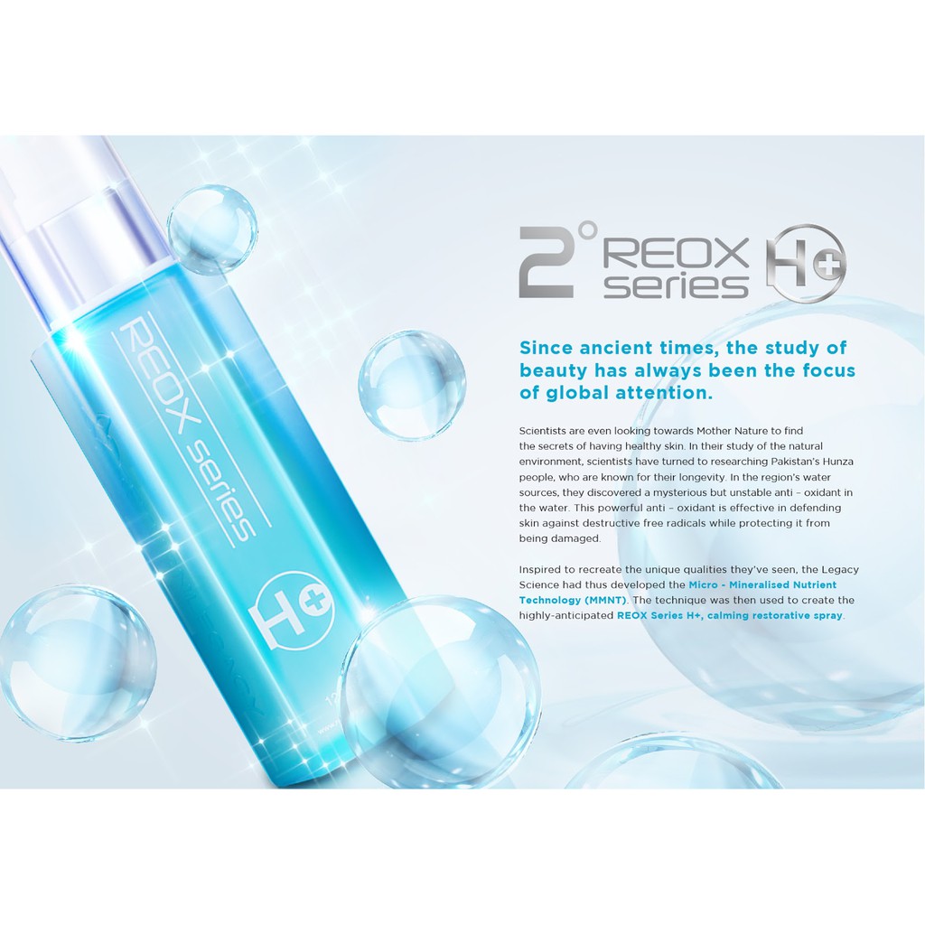Free Gift Return Legacy Reox Series H 135ml Shopee Singapore