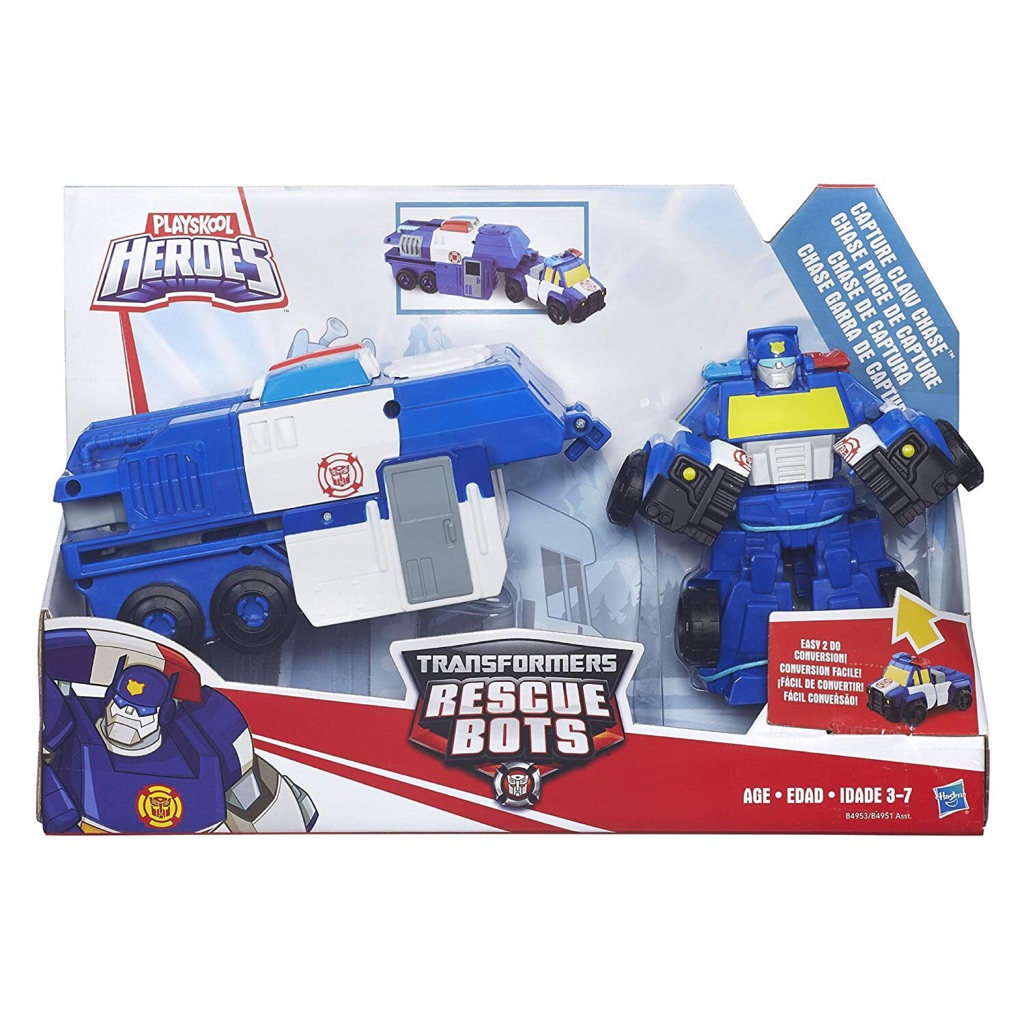 rescue bots police car