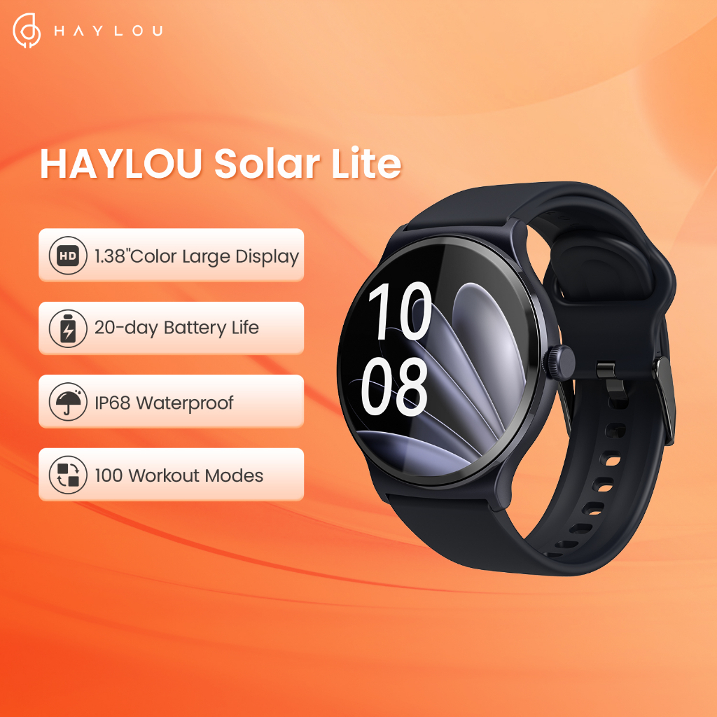 Jam Tangan Haylou Solar Ls04 Comprar Jam Tangan Xiaomi Haylou Ls