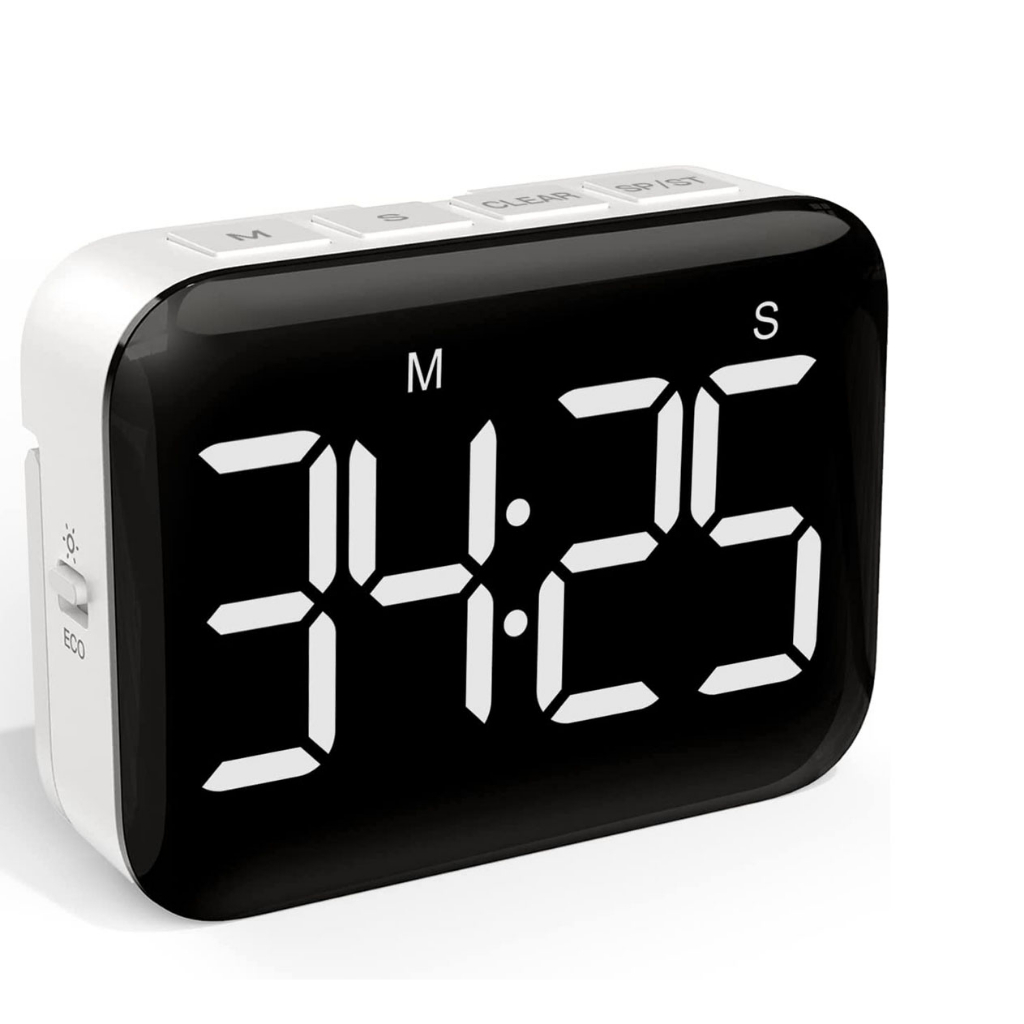 Digital Kitchen Timer LED Count Up/Down Timer for Kitchen Cooking Study Exercise