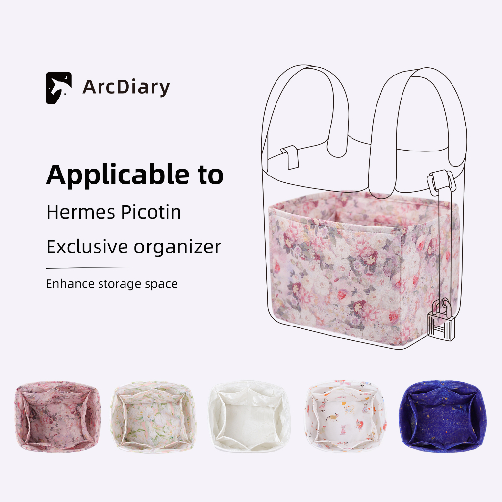  ArcDiary Rayon Purse Organizer Insert, unique pattern