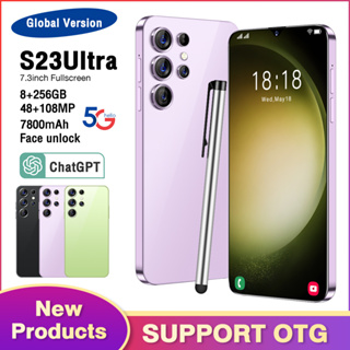 【OEM】S23Ultra 4G Smartphone 6.8inch HD 8GB+256GB Memory Camera 48MP+72MP Price Discount Factory Selling
