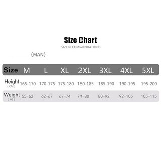 SAILBEE Mens UV Protect Surfing Rash Guard Long Sleeve Swimsuit Rashguard Surf Shirt M045 — size chart