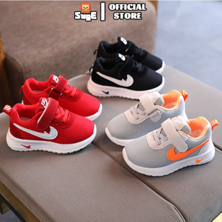 【Suge】Kids shoes Boys Fashion Mesh Network Sneakers Baby Toddler Child Running Sport Shoes