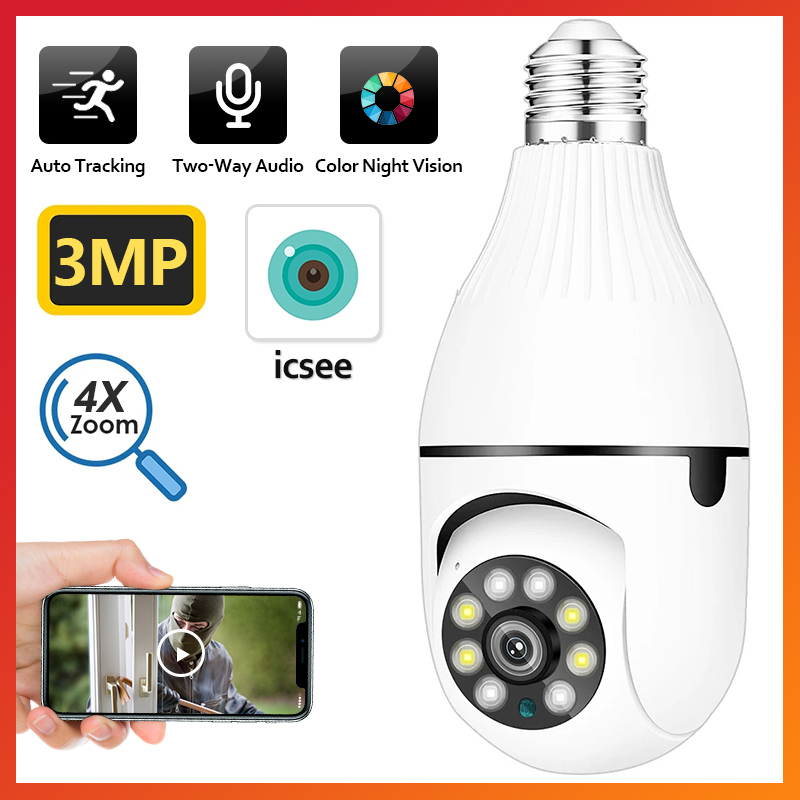 hd light bulb camera