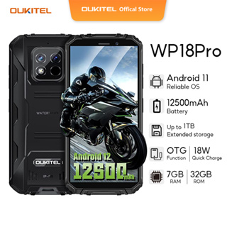 OUKITEL WP18 Pro（5.93'' HD+ Display 12500mAh Android 12