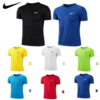 Summer men and women solid color round neck quick-drying short-sleeved T-shirt t shirt men
