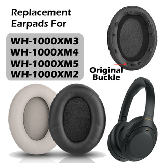 Replacement Earpads For WH-1000XM3/XM4/XM5 XM2 Soft Leather Headphone