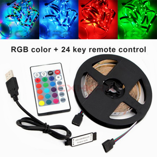 USB LED Light 2835 , 1M 2M 3M 4M 5M, Diode Light Strip, Desktop Screen, TV Backlight, DC5VFlexible Light Strip with USB Cable, Green / Red / Blue / White / Warm