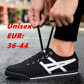 New Ready Stock Couple Running Shoes Men's Canvas Shoes Sport Man Lightweight Comfortable Casual Student Street Footwear 35-44 XOS1