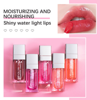 Tinted Lip OilLip Oil Moisturizing and Nourishing Lipstick for Smooth and Full Lips by Natural Plant Ingredients