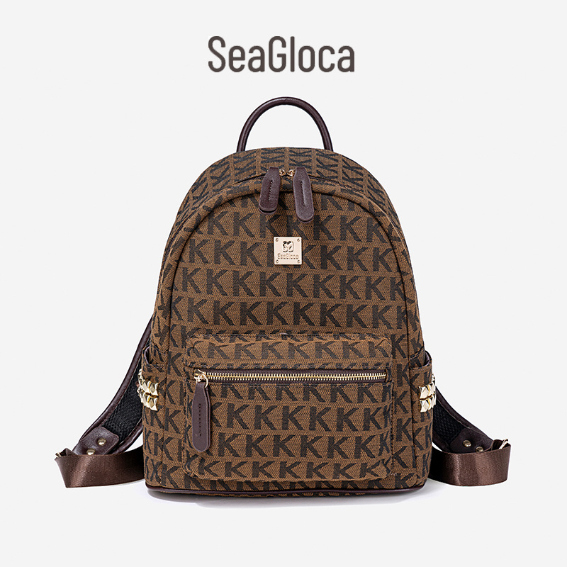 SeaGloca Large Capacity Travel Small Fashion Canvas Backpack For Woman No 765