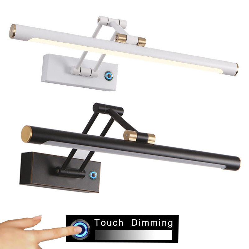 Mirror Light LED Wall Lamp Modern Bathroom Wall Light 43cm 58cm AC85 - 265V Indoor Lighting Bedroom