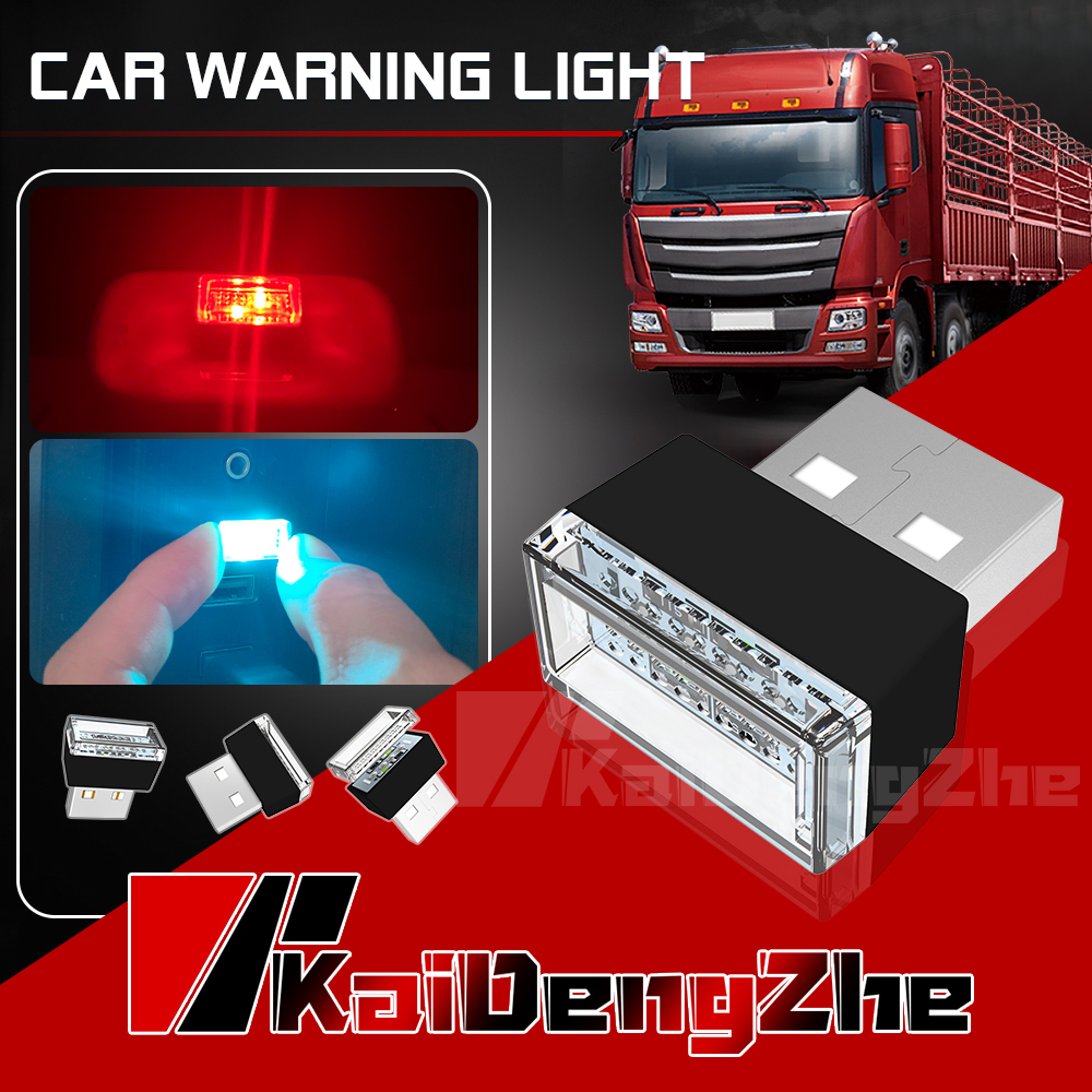 Đèn LED USB 7 Màu Tạo Không Khí Cho Nội Thất Xe Hơi