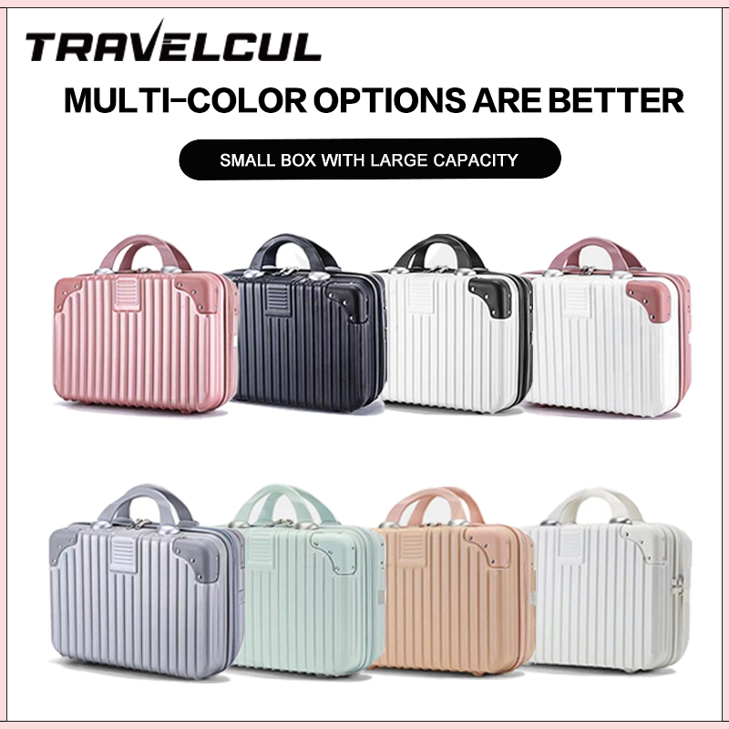 TRAVELCUL 14Inch Hand Luggage Bag Mini Luggage Bag Make up Bag Suitcase Luggage Travel Bag