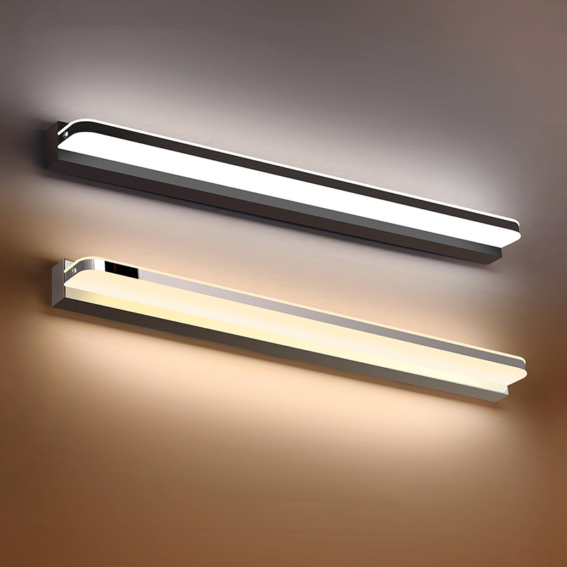 Mirror Wall Lamps Bathroom Modern Wall Lights 42CM 52CM 9W 12W Toilet Wall Mounted Lighting Fixtures