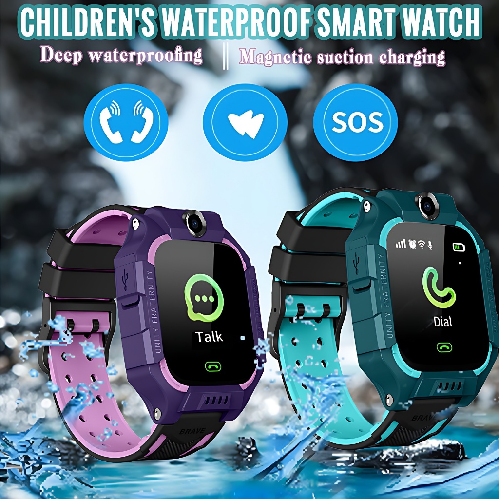Kids Smart Watch Waterproof Anti-lost Smartwatch Boy Girl Watch Camera SIM Card Children Gifts