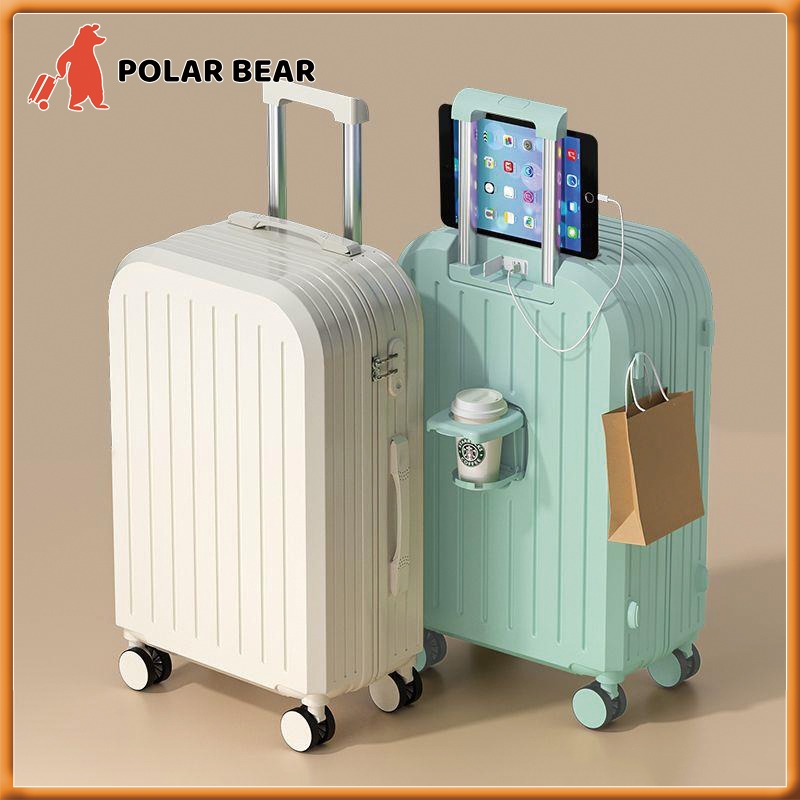 【Hand Luggage】20/24 Inch Luggage Suitcase Multifunctional Luggage Travel Bag Fresh style