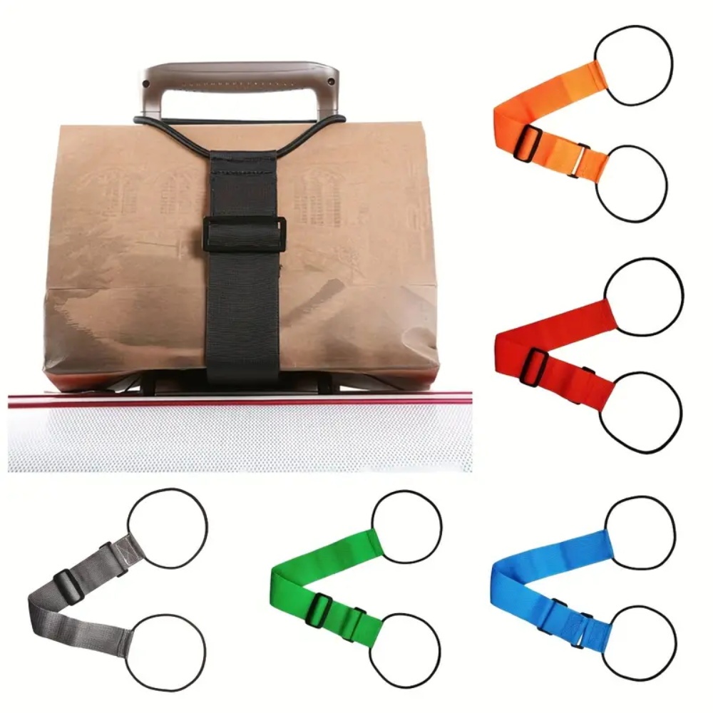 Adjustable Luggage Strap, Baggage Luggage Belts Travel Security Carry On Straps Travel Bag Fixed Lug
