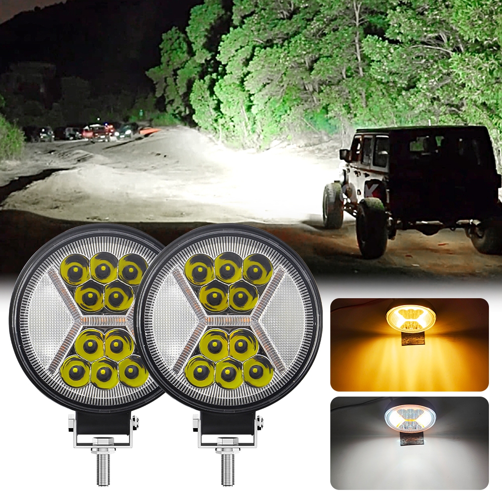 1 Cái 39 Đèn Cho Xe Jeep Xe Tải Địa Hình, Phụ Kiện Ô Tô, ATV Phụ Kiện Ô Tô 12v 24v Đèn Led Làm Việc 5000 Lumens 117W Đèn Led Làm Việc