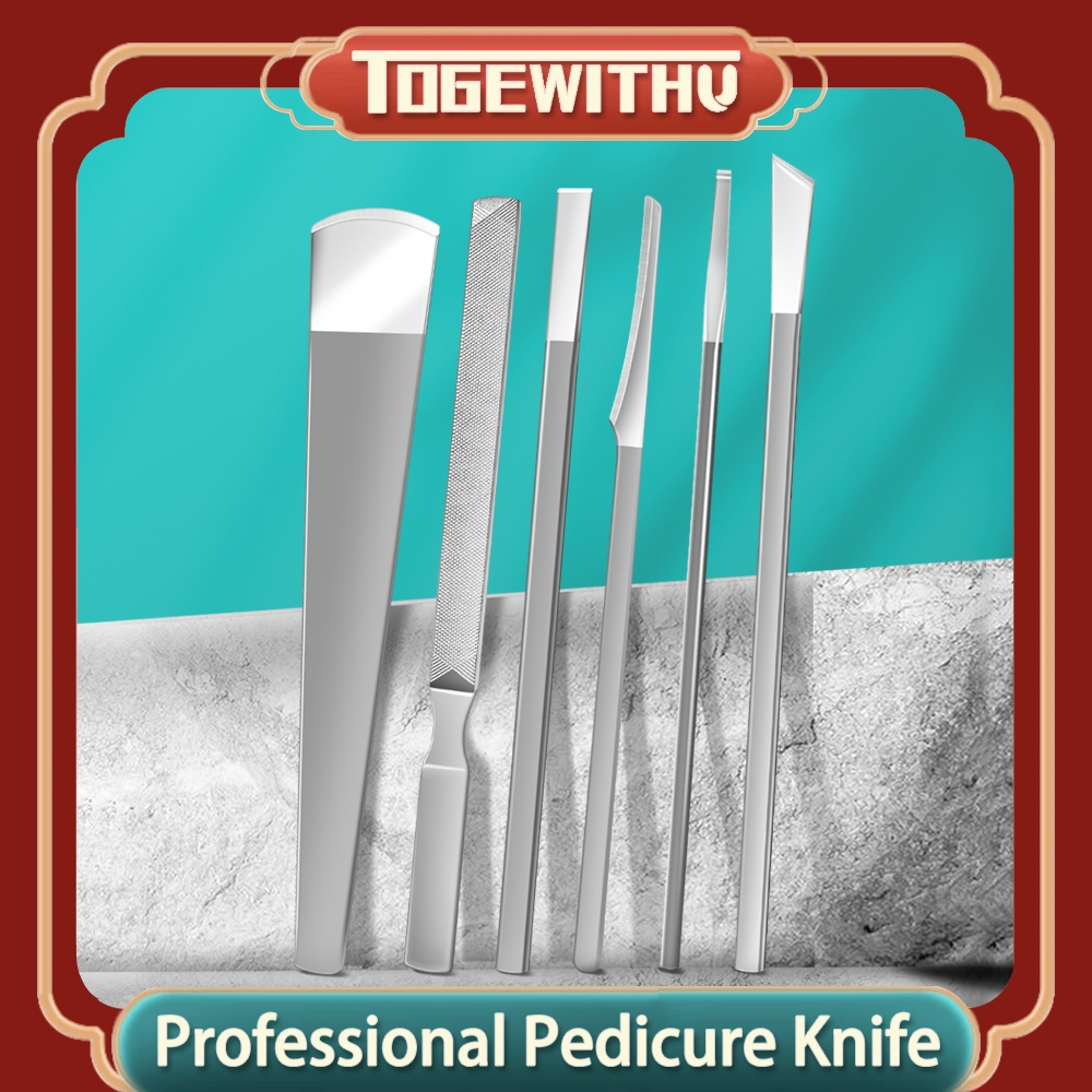 TOGEWITHU Pedicure Knife for Feet, Ingrown Toenail Tools Professional Dead Skin Remover Foot Repair