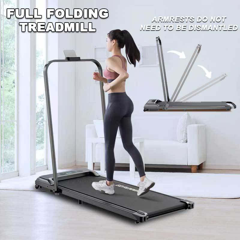Foldable Multifunctional Shock Absorbing Noise Reducing Treadmill Walking Mat Speed (1~6KM/H) Gym