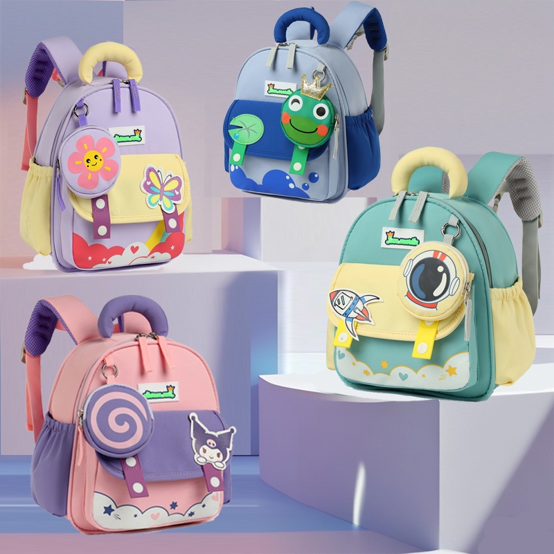 New kuromi bagpack for school colorful Kindergarten school bag sutible 3-6 ages bag for kids