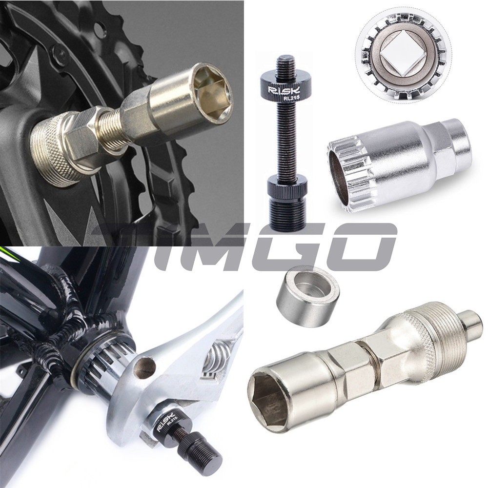 Mtb Road Folding Bike Square Taper / Octalink Crankset Puller Bottom Bracket Removal Install Repair Tool Set