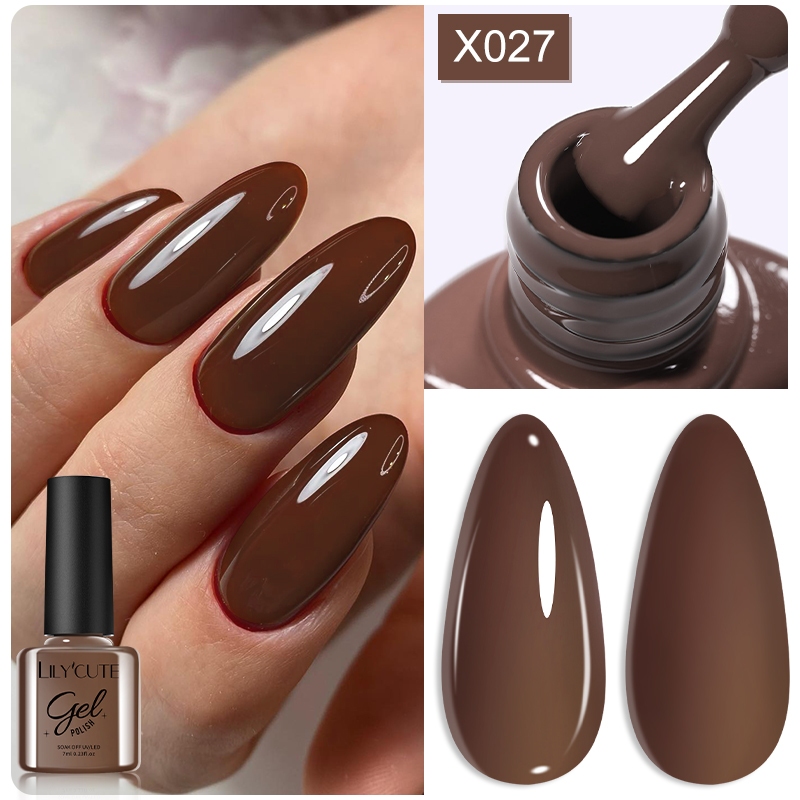 Born Pretty Gel Polish Grey Color Series Semi Permanent Matte Top Coat Soak Off Uv Led Art Hybrid 7m
