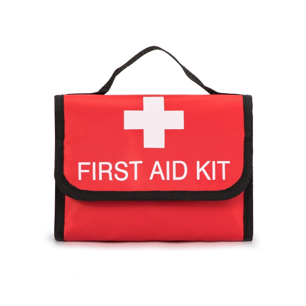 Portable Medicine Bag Multi-layer First Aid Kit Bag Outdoor Travel Rescue Bag Empty Pouch Tote First