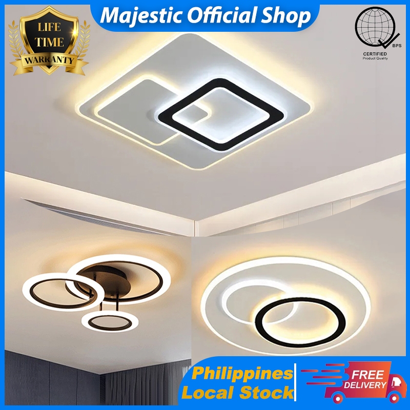 Tri Color LED Ceiling Light Modern Nordic 3 color Ceiling Lamp for Corridor Living Room Bedroom Chan
