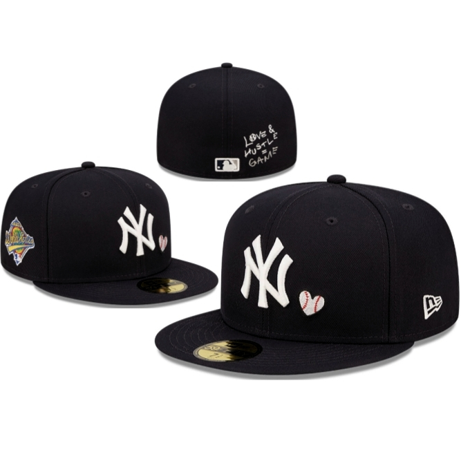 Graphic Tee MLB HEART SMALL LOGO OVERFIT T-SHIRTS NEW YORK
