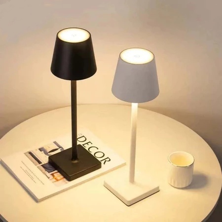 Table Lamp Rechargeable Touch Control Bedside LED Lamp Learning Reading Decoration