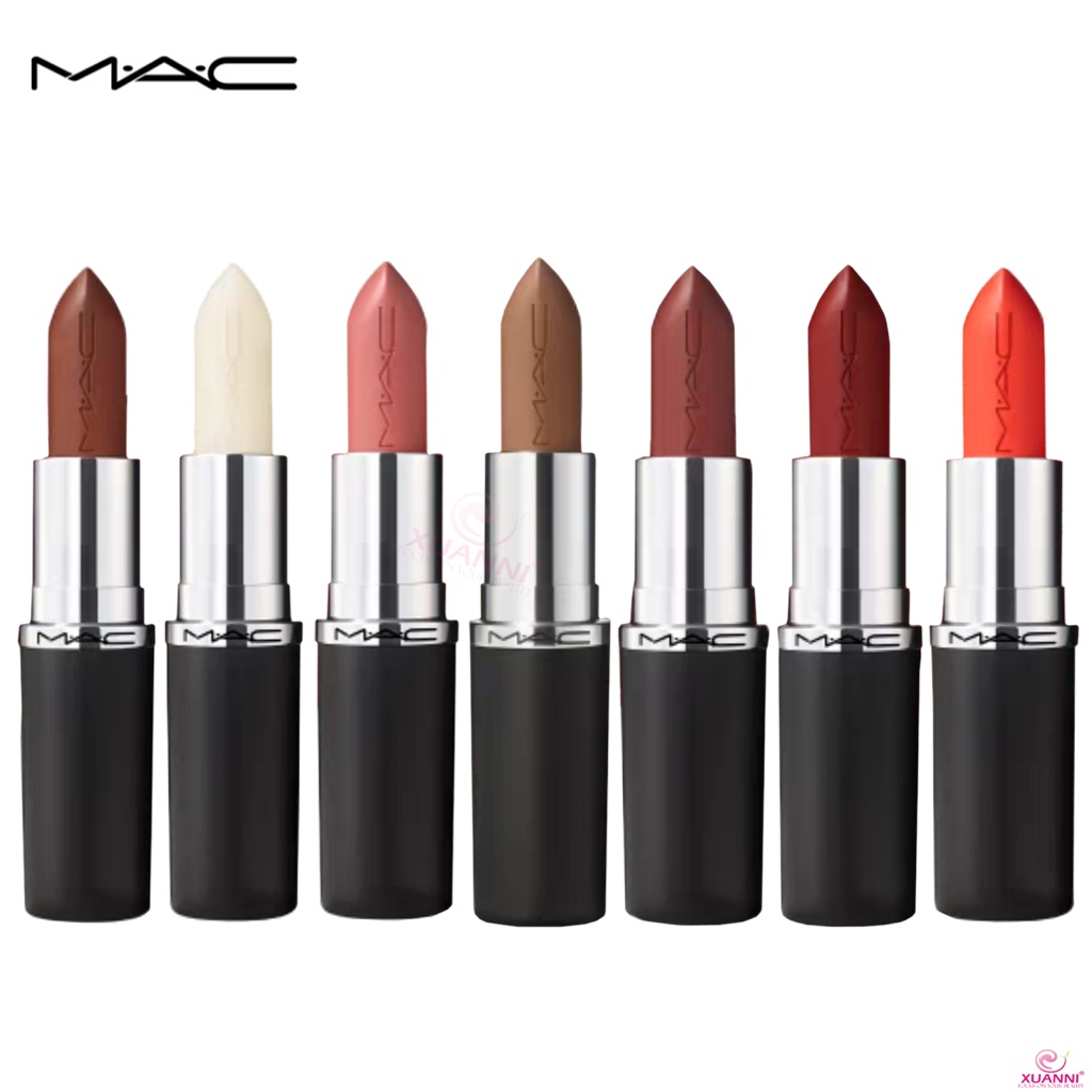 NEW edition Satin light MAC Power Kiss Lipstick NEW MAC Matte Lipstick Rouge A Levres MAC Lipstick