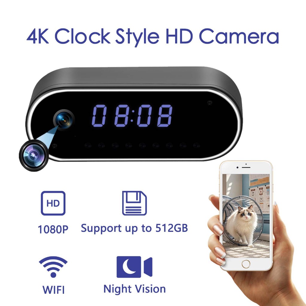 [READY STOCK COD]Spy Camera Mini CCTV Camera Hidden Camera Night Vision Security DVR Motion Cellphon