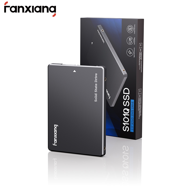 Fanxiang S101Q 2.5″ SATA SSD 256GB 512GB 1TB QLC 550MB/s Solid State Drive for PC Laptop