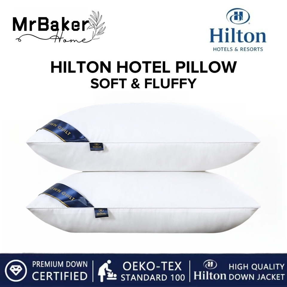 Buy 1 Take 1 Hilton pillow Hilton Quality Hotel Pillow Stay Cool Through Tropical Nights Hilton Fact