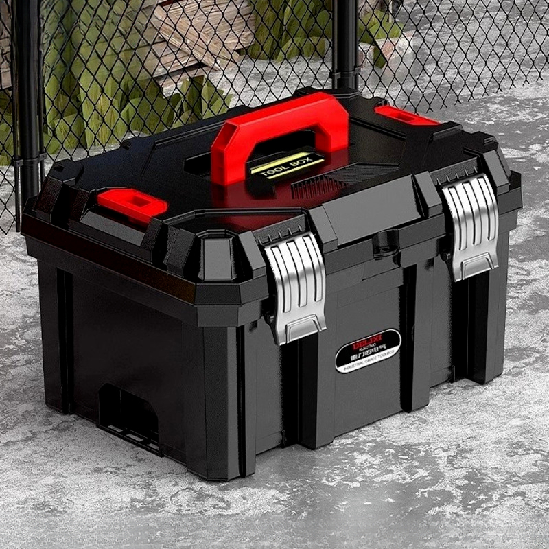 Tool Box High-Capacity Multi-Function Tool Box Set Household Tool Storage Industrial Grade Toolbox