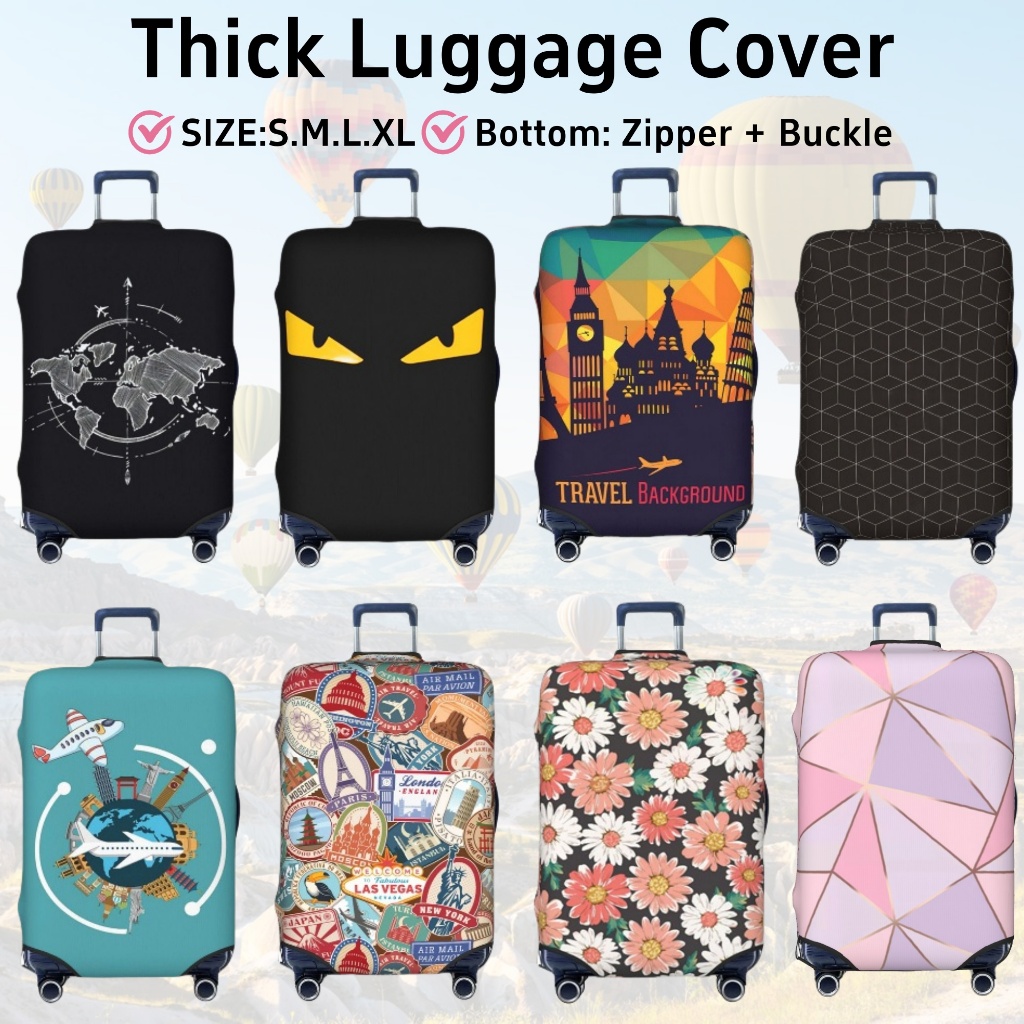 Elaan Travel Luggage Cover Protector Thicken Suitcase Cover Waterproof