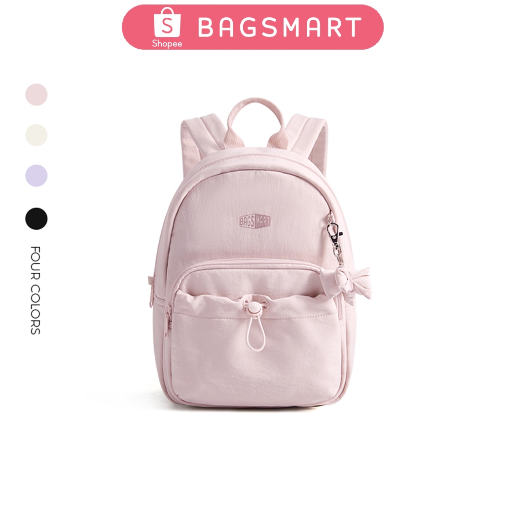 BAGSMART Trendy Mini Backpack for Women Lightweight Cute Casual Daypack Waterproof Commuting Bookbag