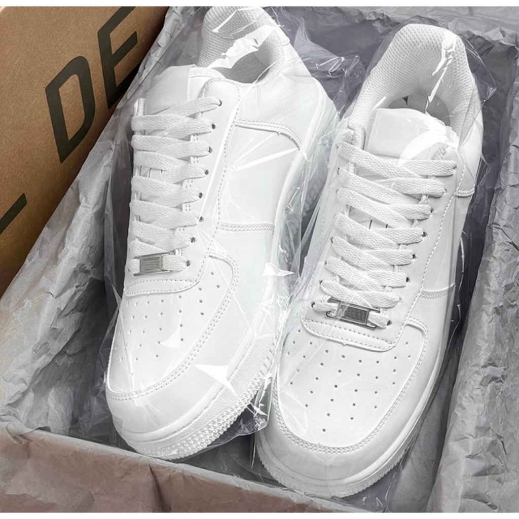 FS Fashion Trend Unisex Shoes All White For Men And Women#BX160